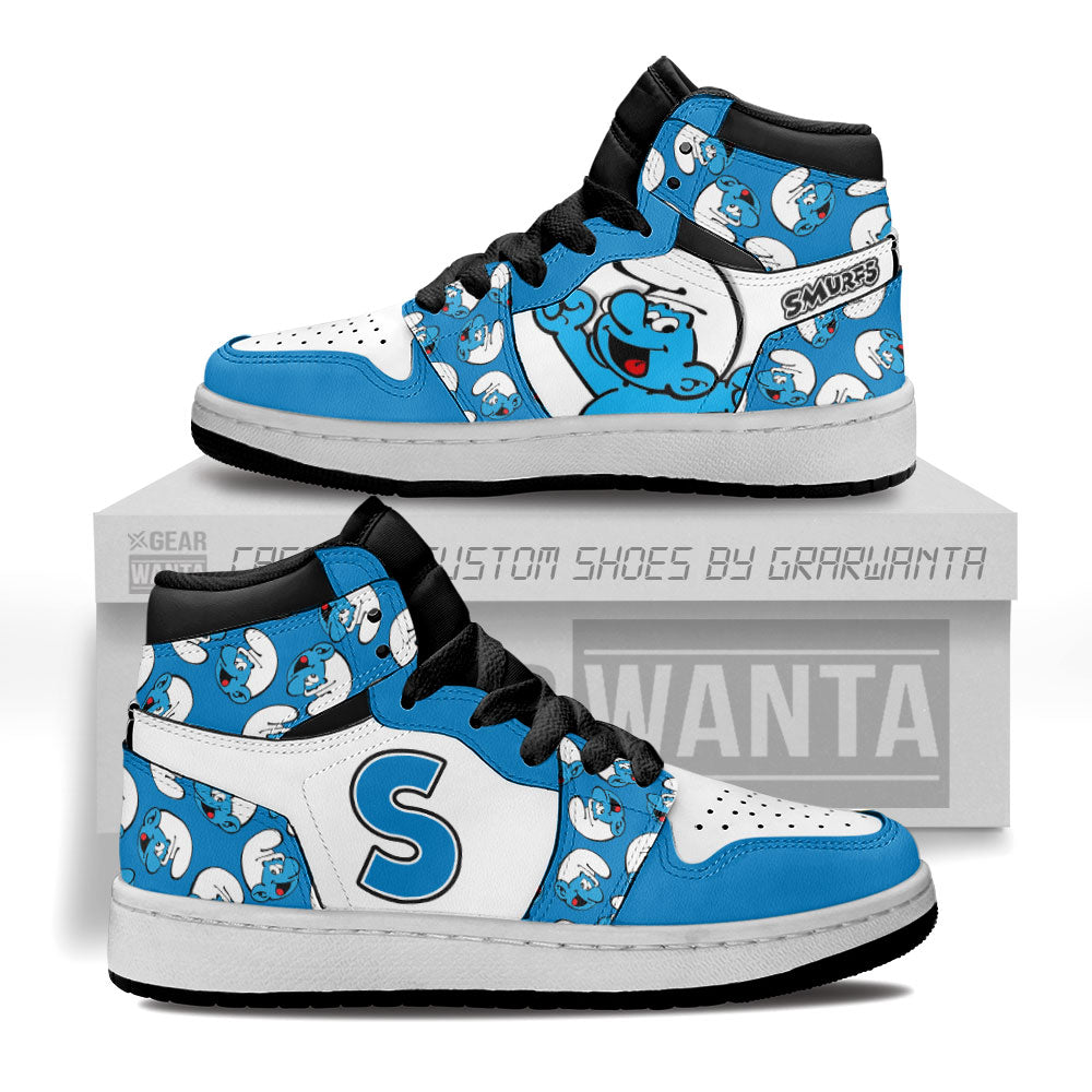 Smurfs Kid J1s Sneakers Cartoon Collection - Gearwanta.com