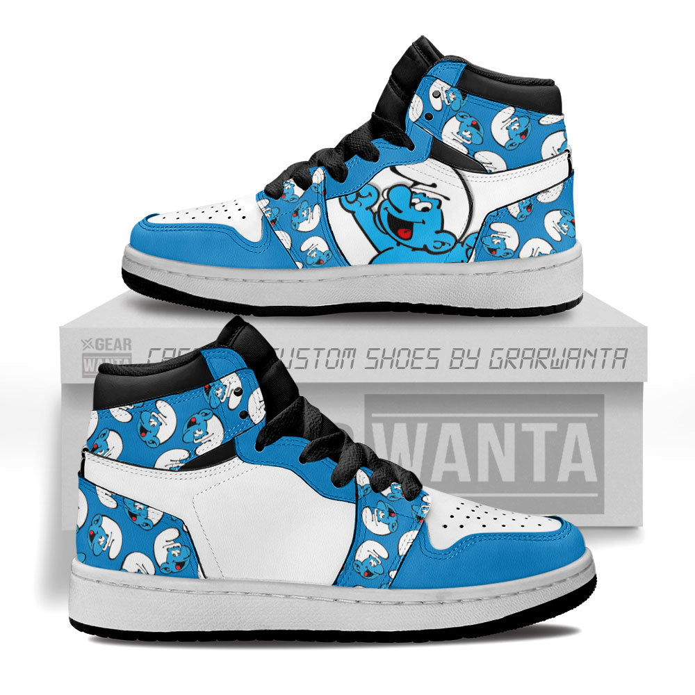 Smurfs Kid J1s Sneakers Cartoon Collection - Gearwanta.com