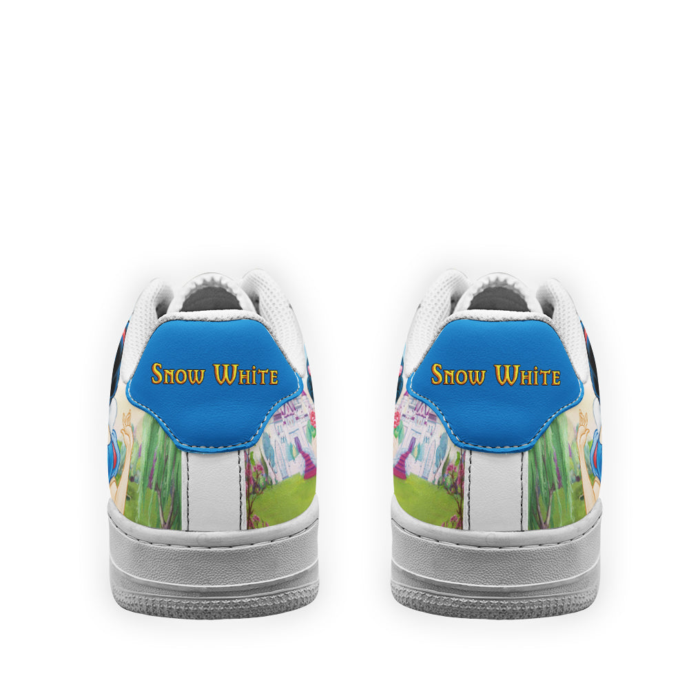 Snow White Princess Custom Air Sneakers QD12-Gear Wanta