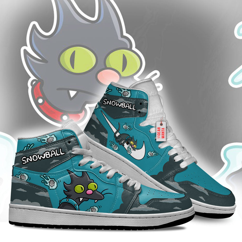 Snowball The Simpson J1 Shoes Custom For Fans TT26-Gear Wanta