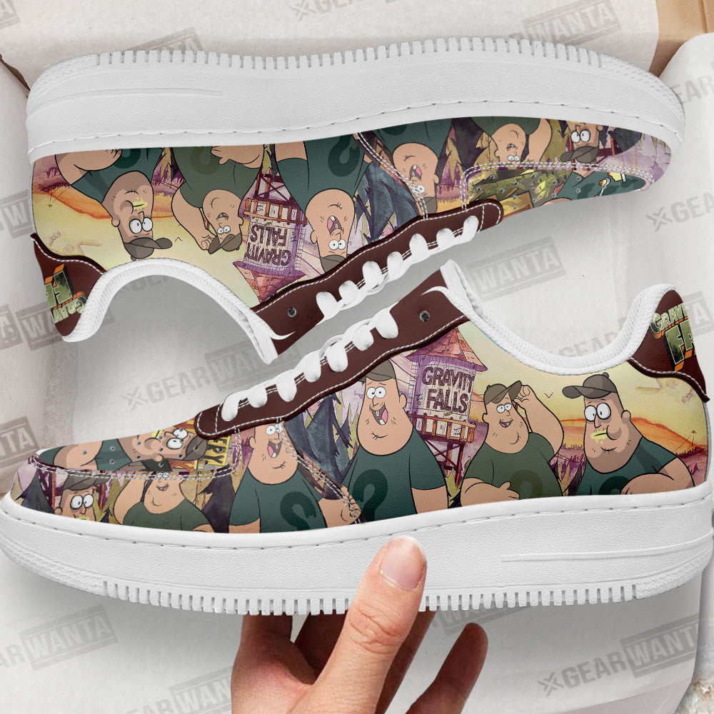 Soos Ramirez Air Sneakers Custom Gravity Falls Cartoon Shoes-Gear Wanta