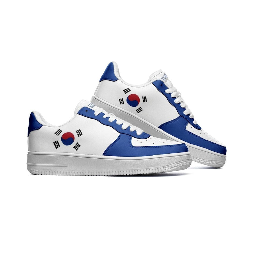 South Korea Flag Air Force Shoes Custom Country