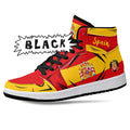 Spain Flag JD1 High Top Shoes 