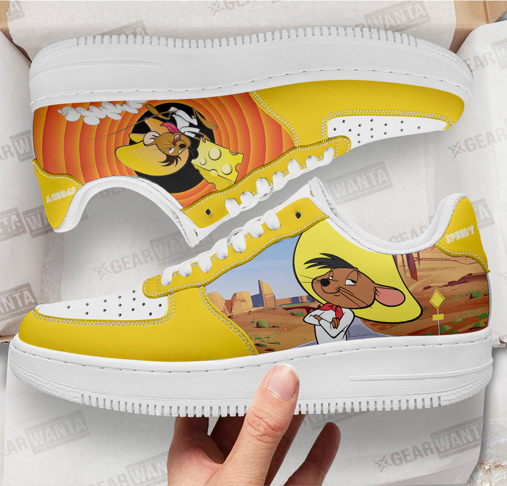 Speedy Gonzales Looney Tunes Custom Air Sneakers QD14-Gear Wanta