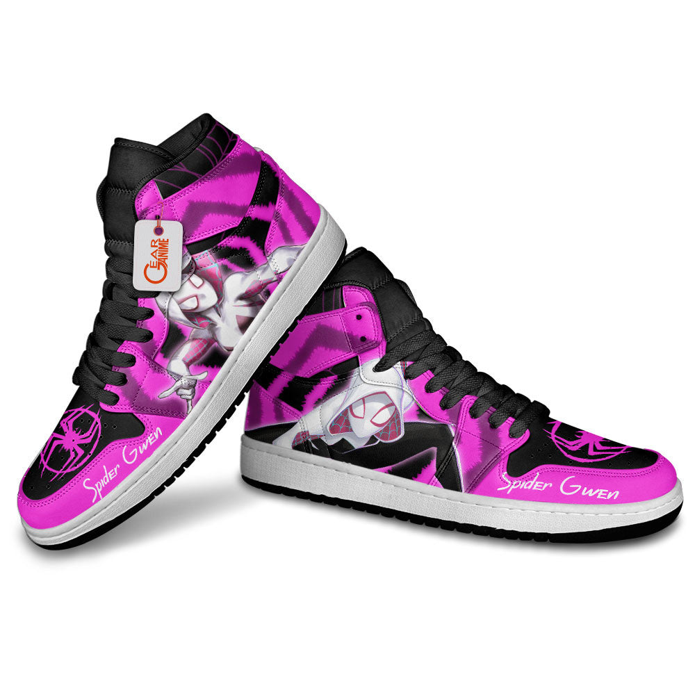 Spider Gwen J1-Sneakers Custom Shoes Gearwanta.com