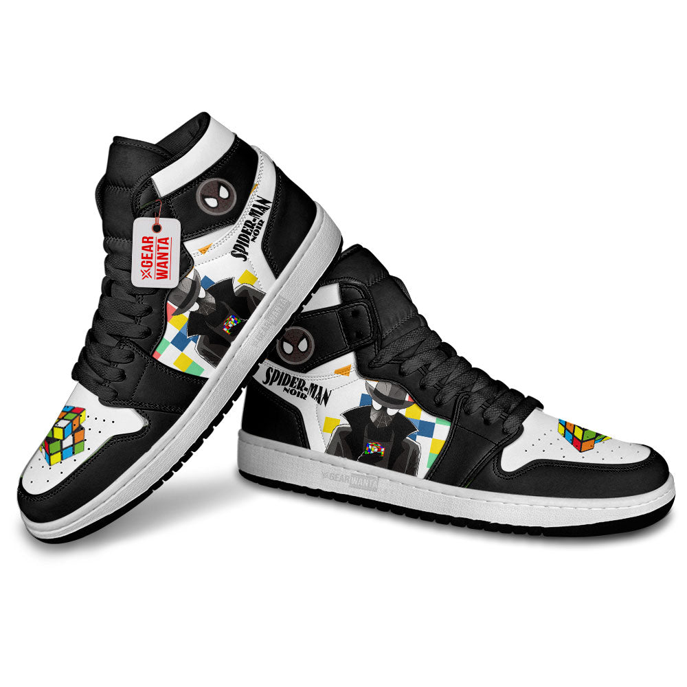 Spider Man Noir Rubik J1 Shoes Collection- gearwanta.com