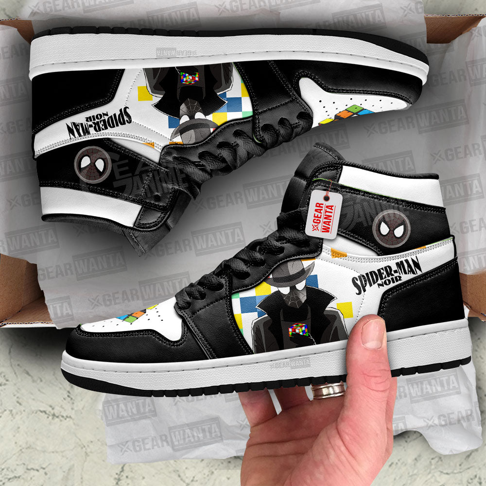 Spider Man Noir Rubik J1 Shoes Collection- gearwanta.com