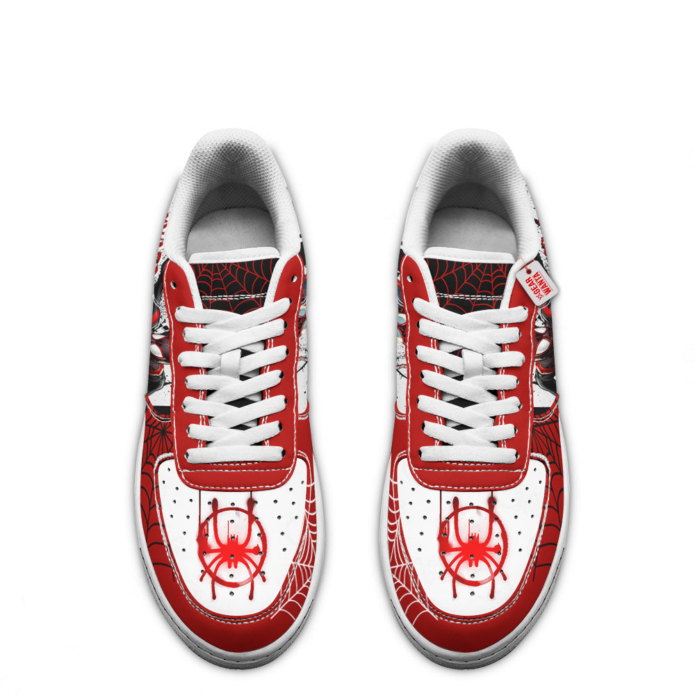 Spider Morales Spider-Verse Custom Air Sneakers PT18-Gear Wanta