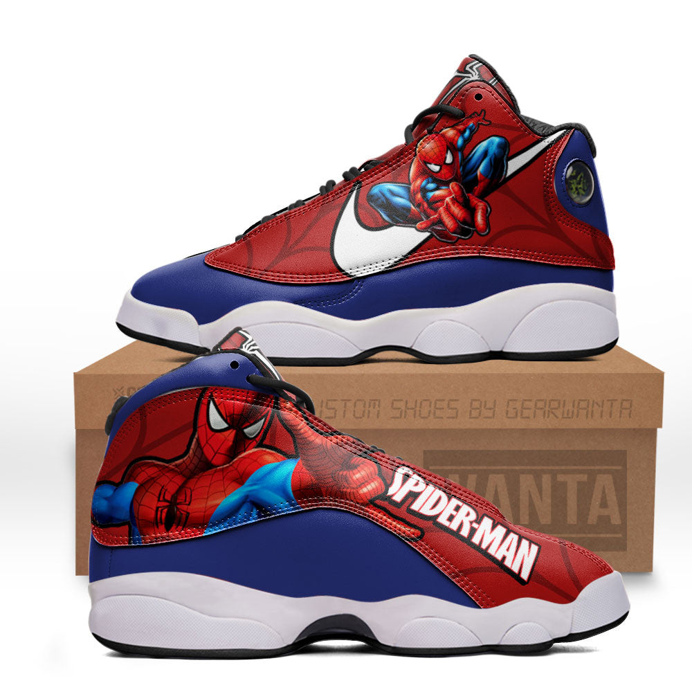 Spiderman J13 Sneakers Super Heroes Custom Shoes-Gear Wanta