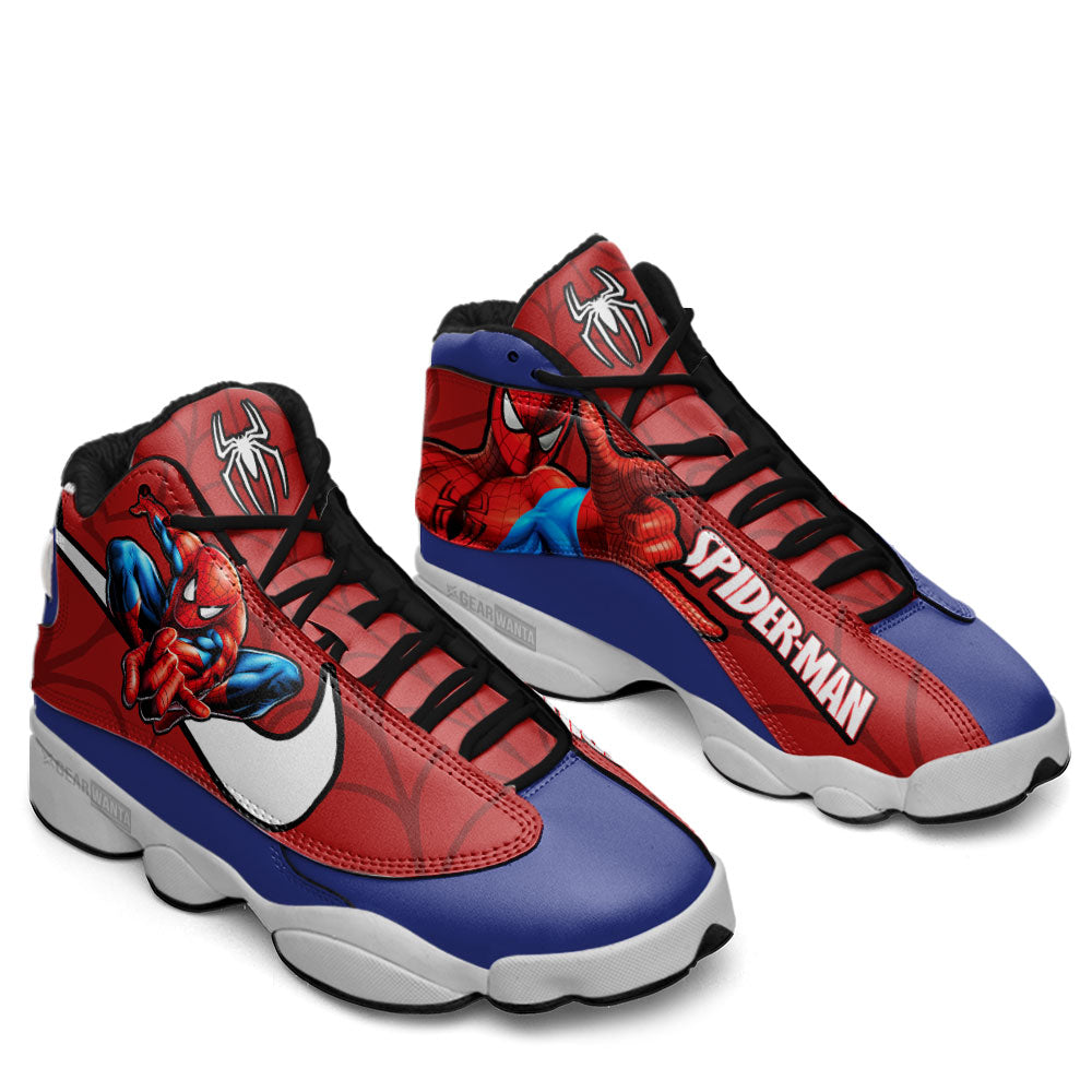 Spiderman J13 Sneakers Super Heroes Custom Shoes-Gear Wanta