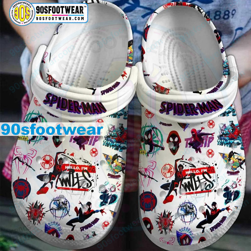 Spiderman with Spider-Man Movie Pattern Superhero Clog for Fan-gearwanta.com