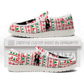 Spiral Hill Christmas Ugly Canvas Loafer Shoes-gearwanta.com