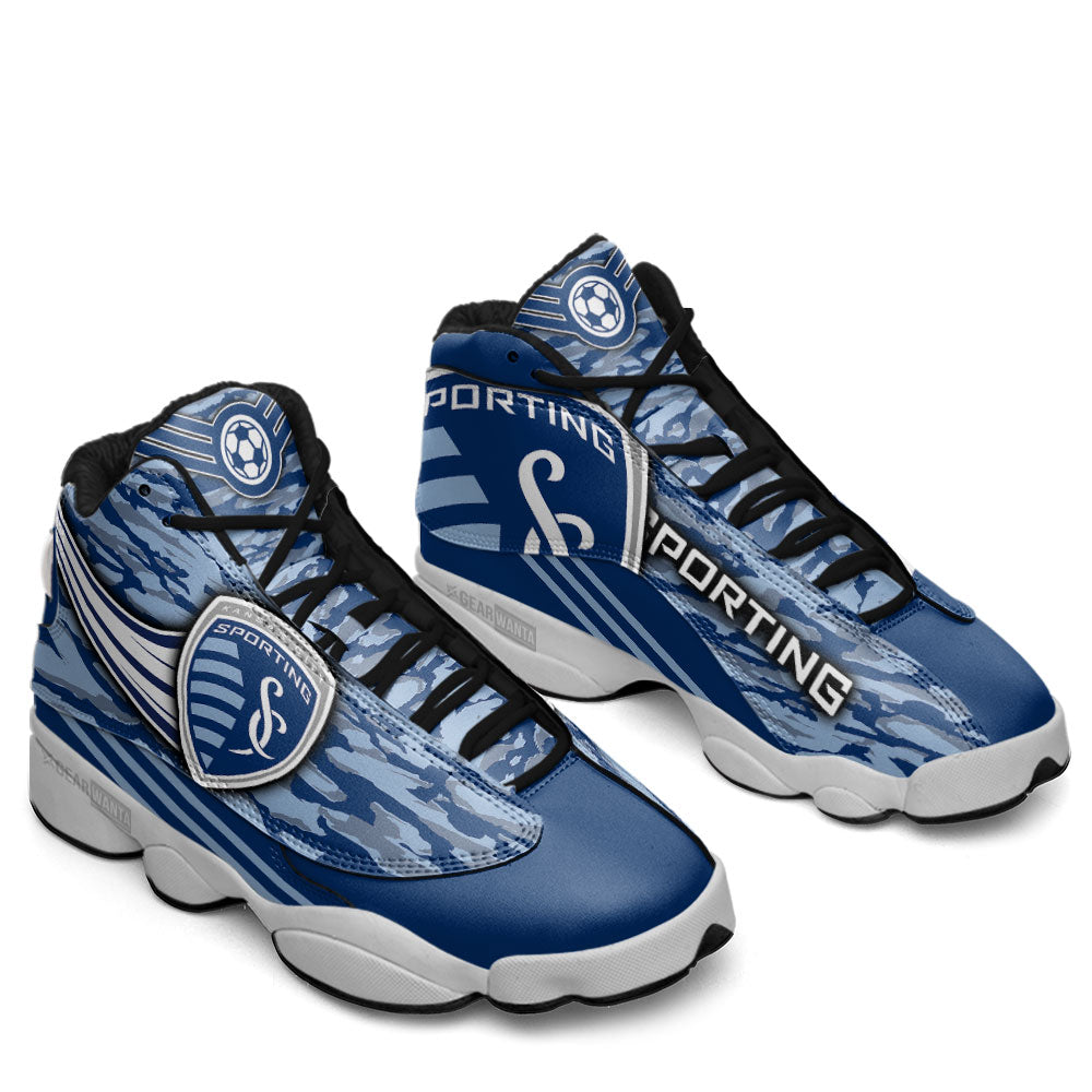 Sporting Kansas City J13 Sneakers Custom Shoes-Gear Wanta