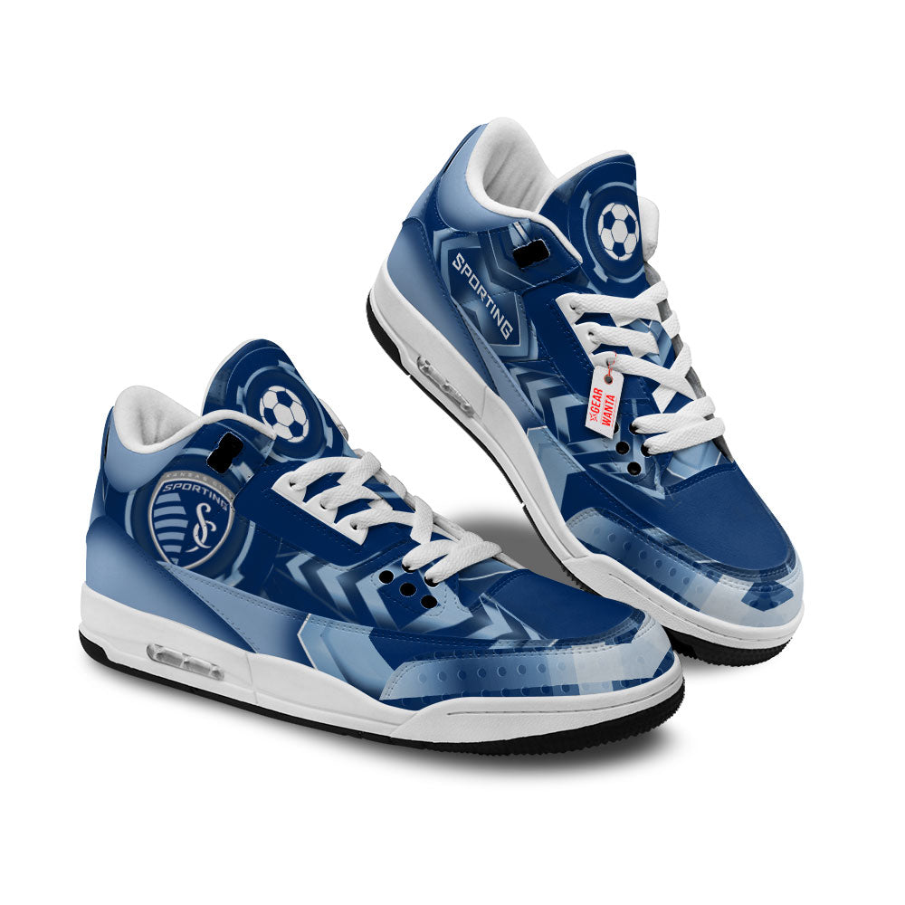 Sporting Kansas City J3 Sneakers Custom Shoes-Gear Wanta