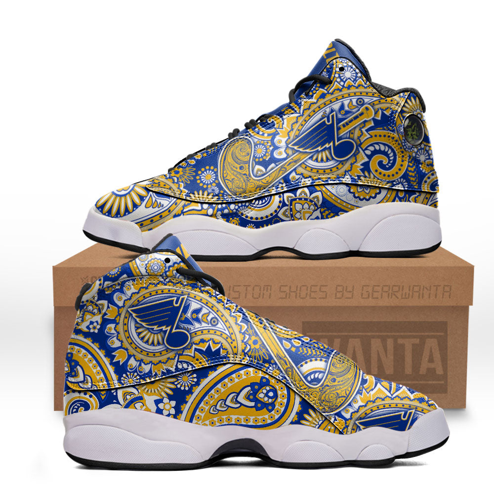 St. Louis Blues J13 Sneakers Custom Shoes-Gear Wanta