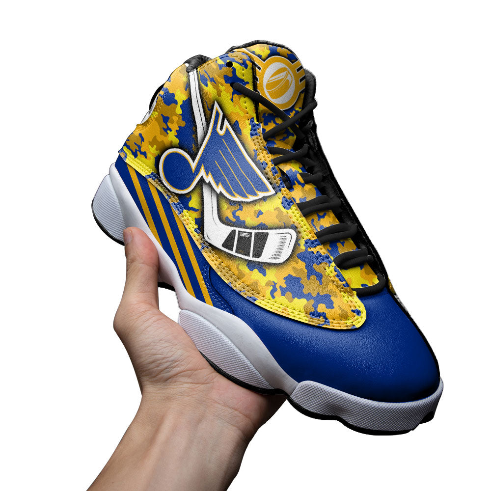 St. Louis Blues J13 Sneakers Custom Shoes-Gear Wanta