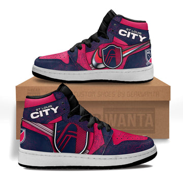 St. Louis City Kid Sneakers Custom-Gear Wanta