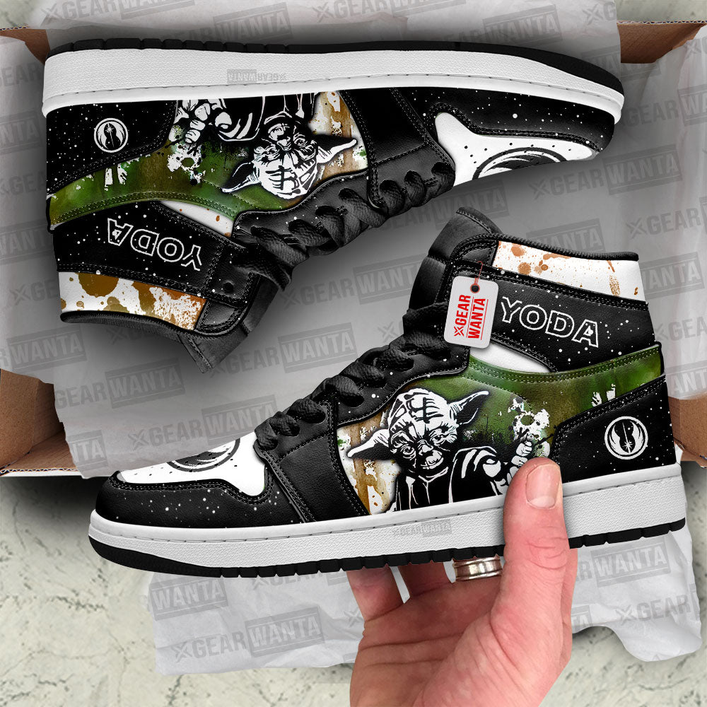 Yoda Star Wars J1 Shoes Custom Sneakers PT21-Gear Wanta