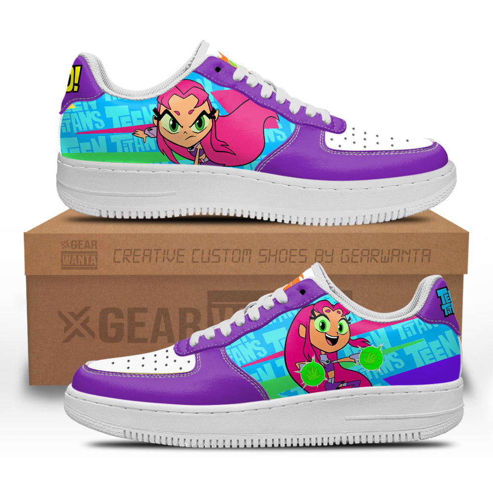 Starfire Air Sneakers Custom Teen Titan Go Cartoon Shoes-Gear Wanta