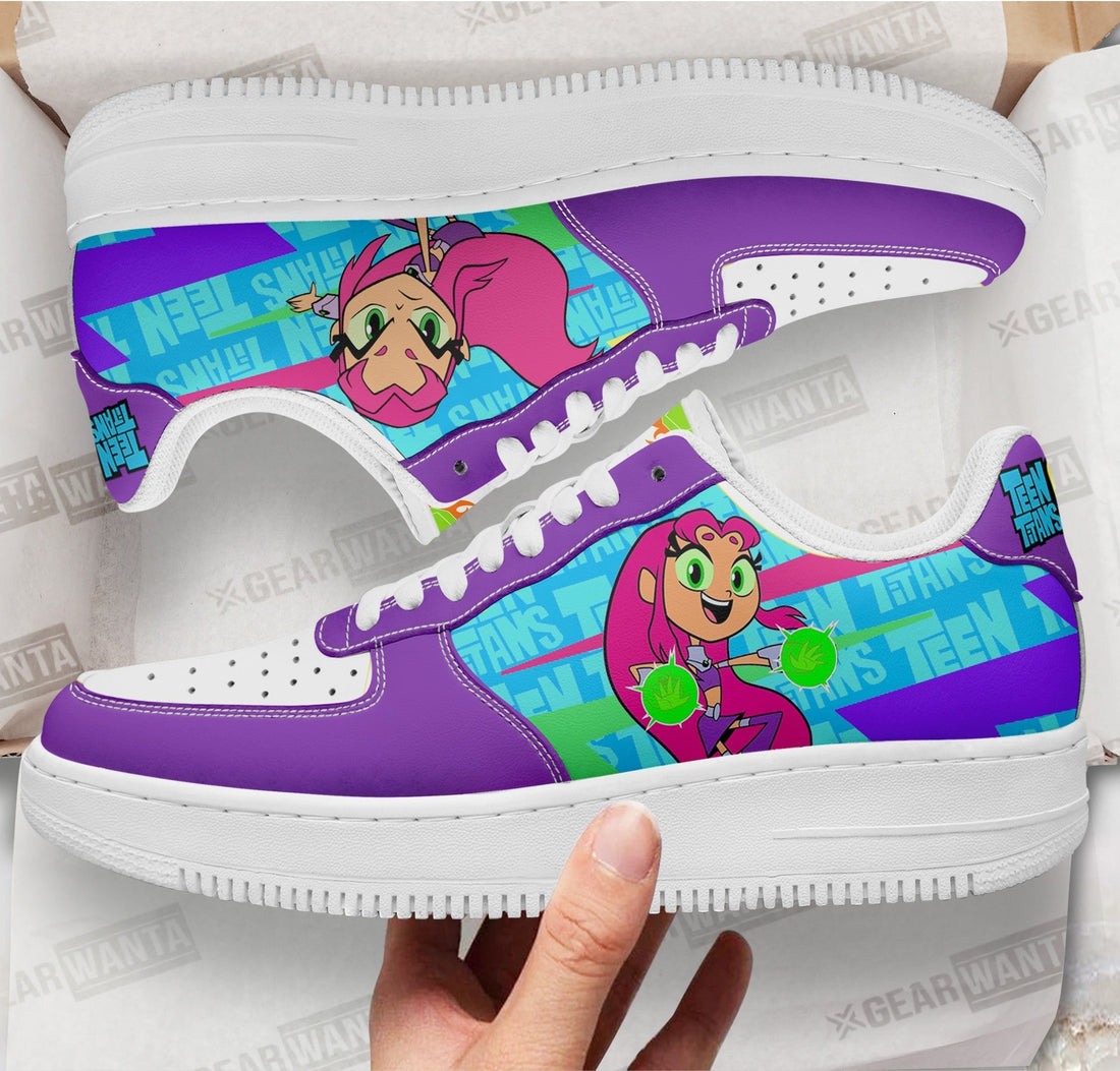 Starfire Air Sneakers Custom Teen Titan Go Cartoon Shoes-Gear Wanta