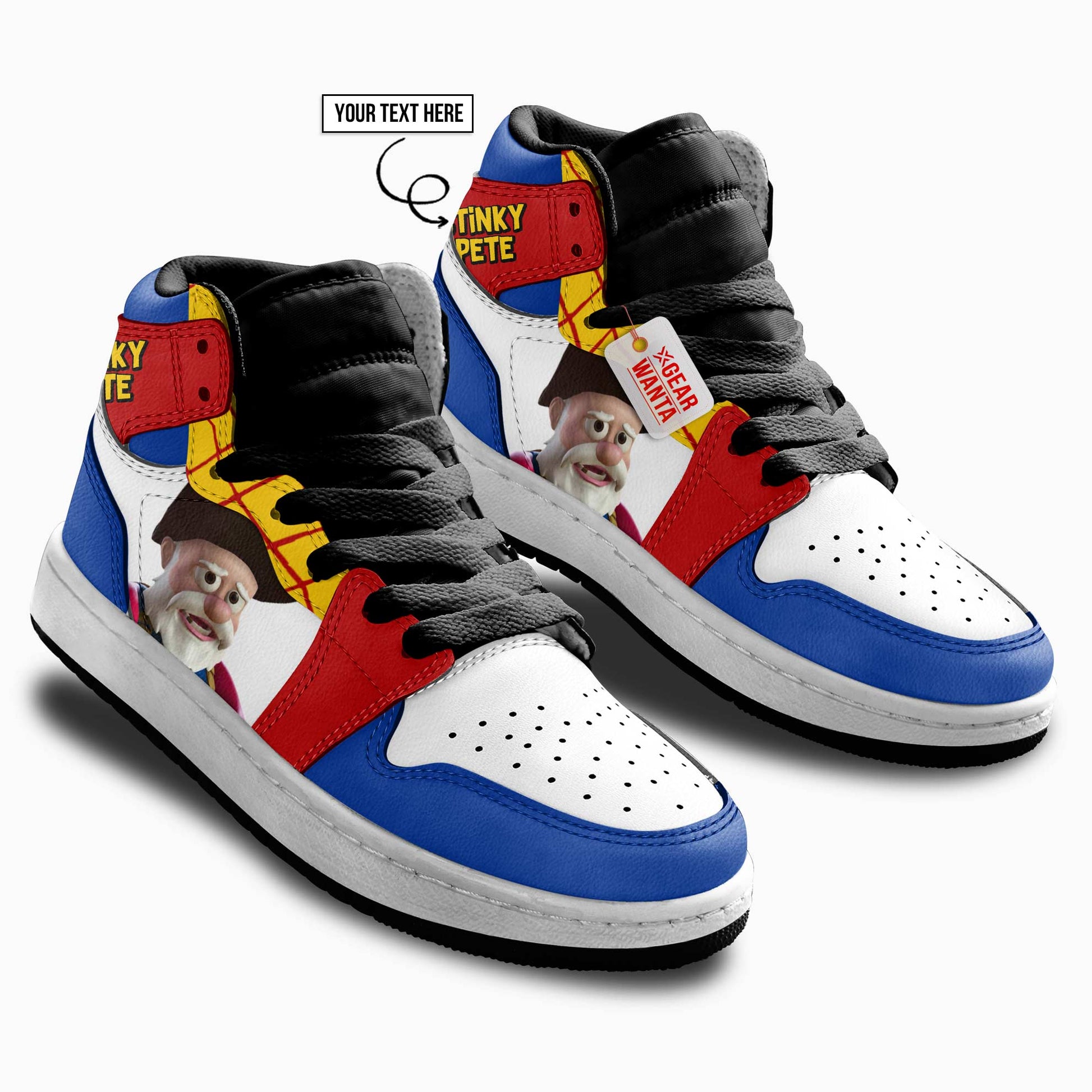 Stinky Pete Kid J1s Sneakers Personalized Cartoon Collection - Gearwanta.com