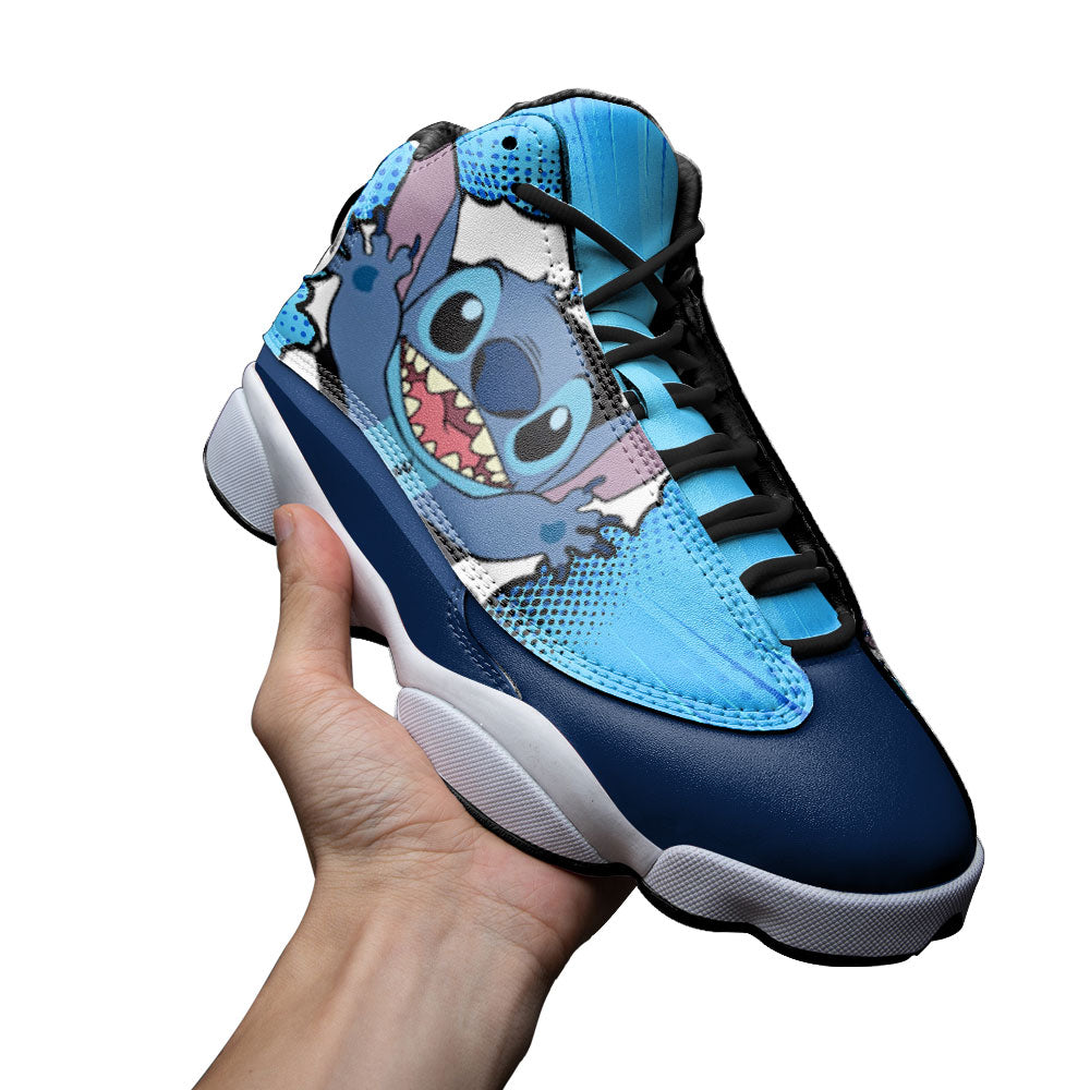 Stitch J13 Sneakers Custom Comic Style Shoes-Gear Wanta