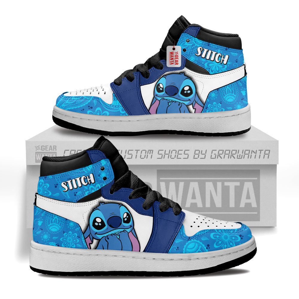 Stitch Kid J1s Sneakers Cartoon Collection - Gearwanta.com
