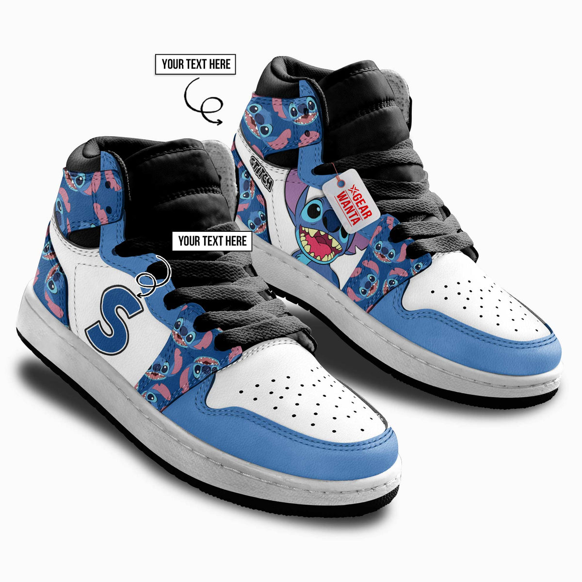Stitch Kid J1s Sneakers Cartoon Collection - Gearwanta.com