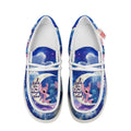 Stitch and Angel Canvas Loafer Shoes Vanlentine's Gifts Idea-gearwanta.com