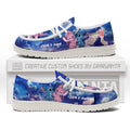 Stitch and Angel Canvas Loafer Shoes Vanlentine's Gifts Idea-gearwanta.com