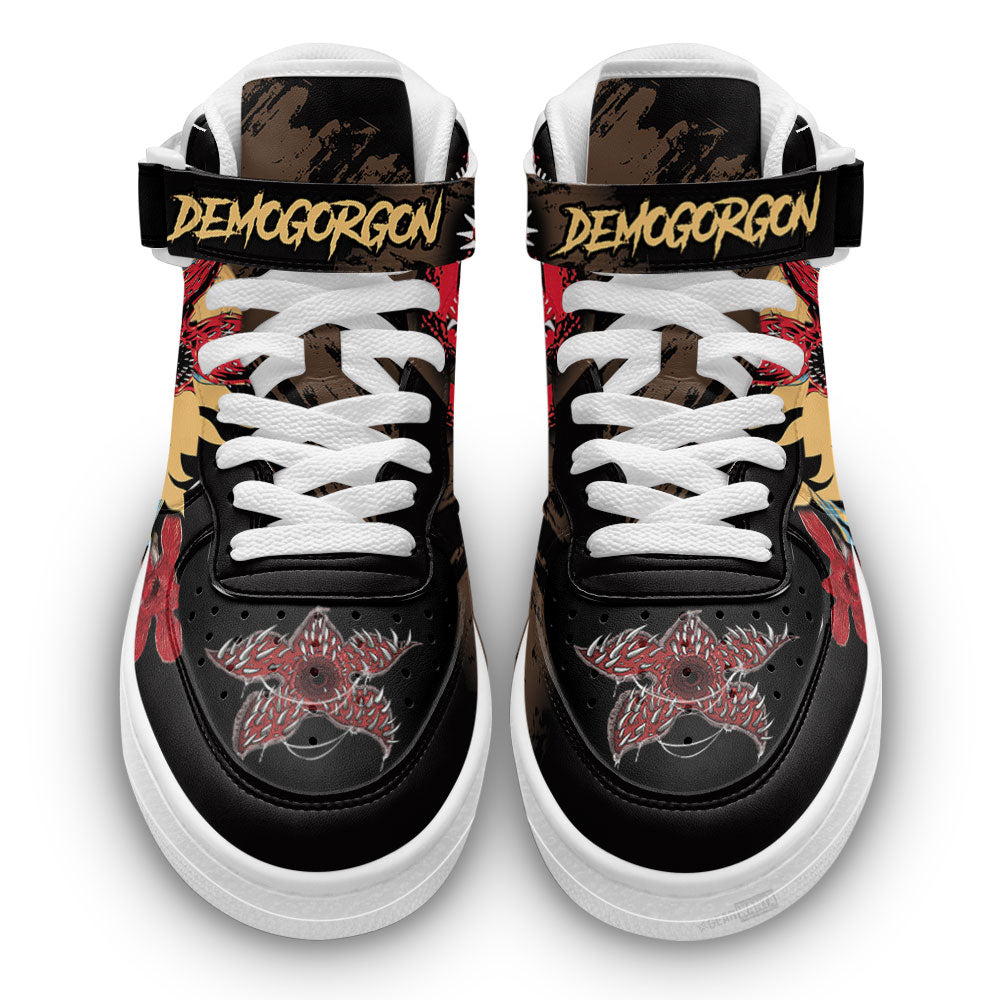 Stranger Things Demogorgon Sneakers Custom Air Mid Shoes-Gear Wanta