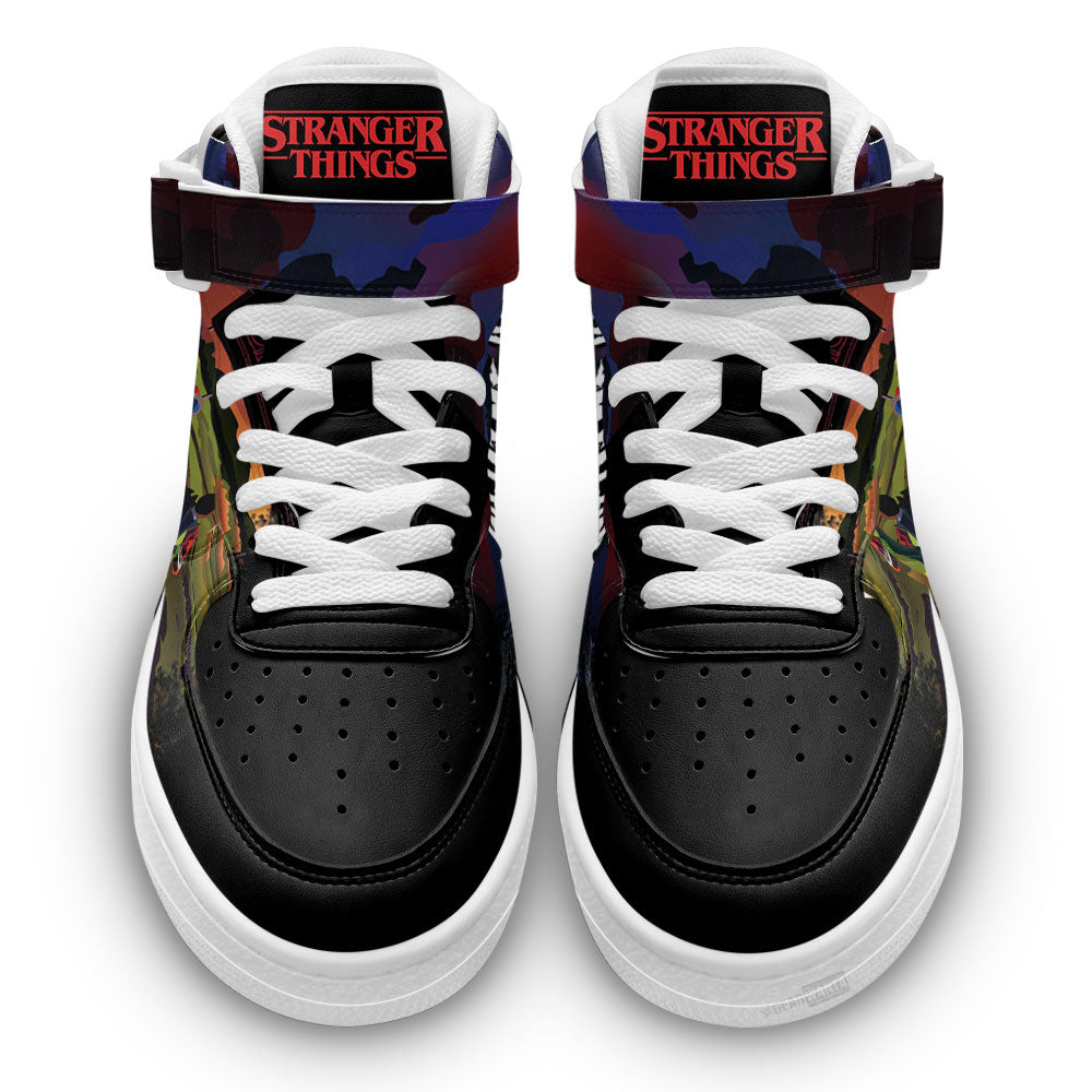 Stranger Things Air Mid Shoes Custom Hawkins Sneakers Fans-Gear Wanta