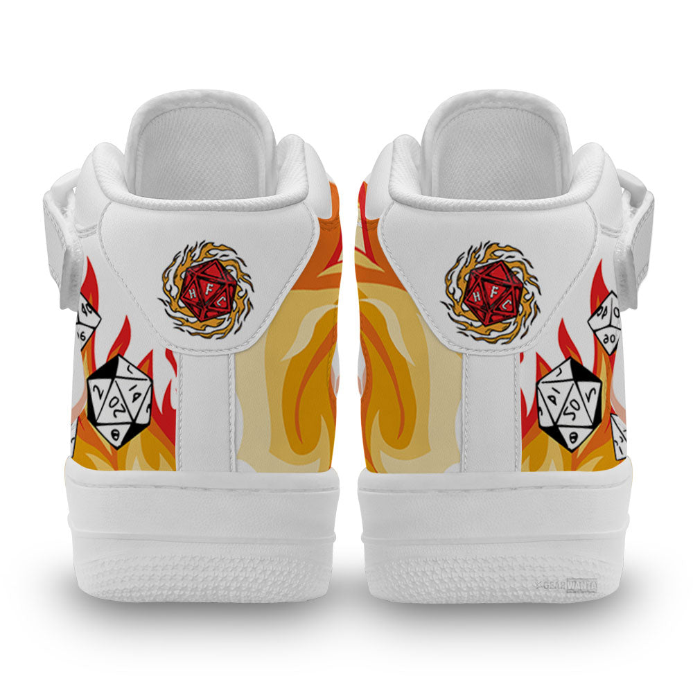 Stranger Things Hellfire Club Sneakers Custom Air Mid Shoes-Gear Wanta