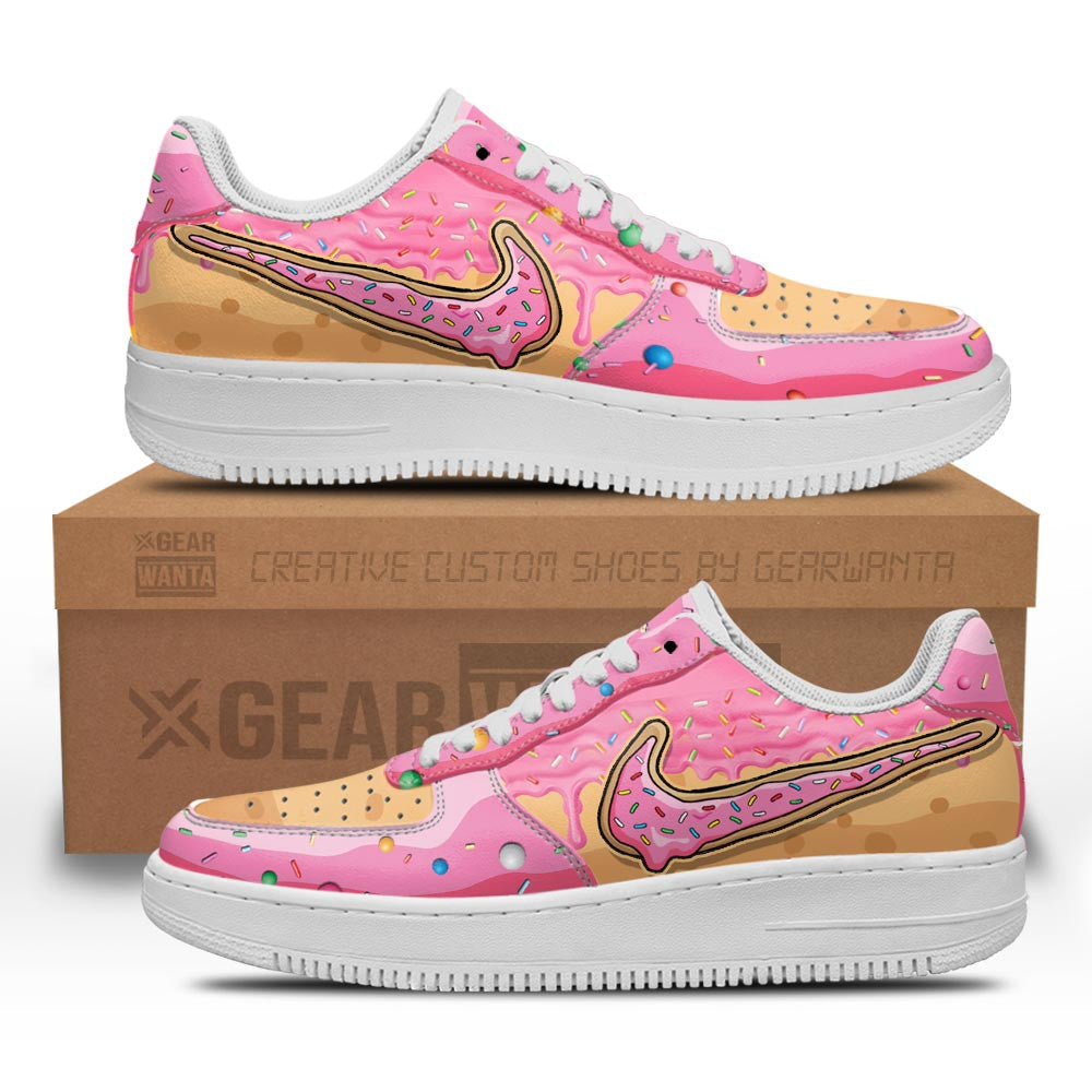 Strawberry Frosted Donut Custom Sneakers TT15-Gear Wanta