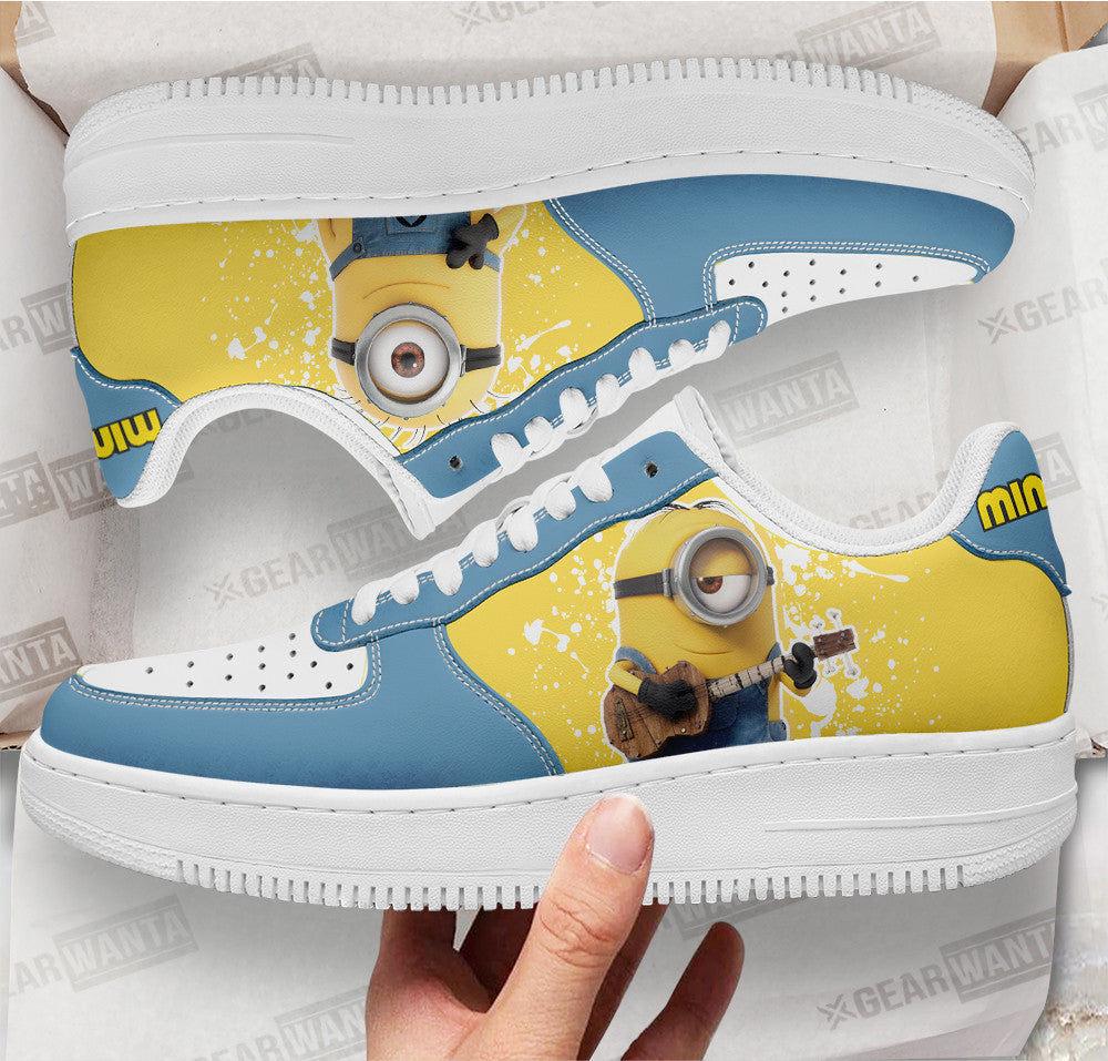 Stuart Minion Costume Air Sneakers Custom Shoes-Gear Wanta