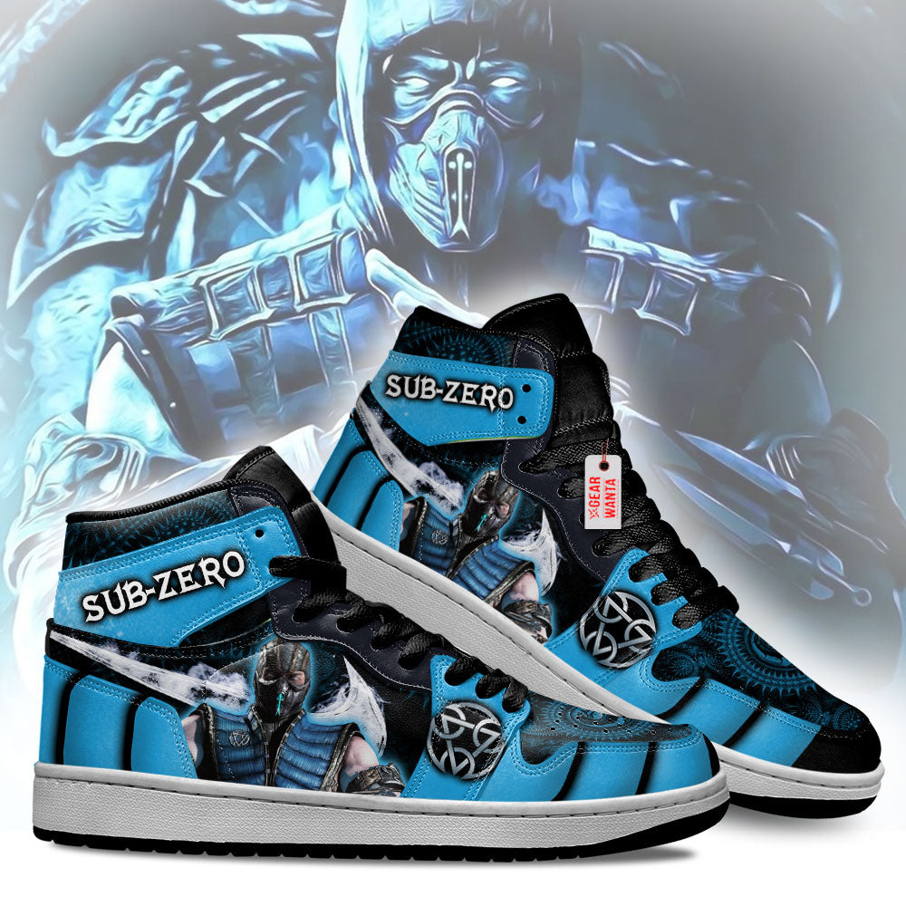 Sub-Zero Mortal Kombat J1 Shoes Custom Sneakers For Fans TT24-Gear Wanta