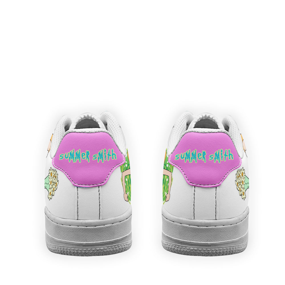 Summer Smith Rick and Morty Custom Air Sneakers QD13-Gear Wanta