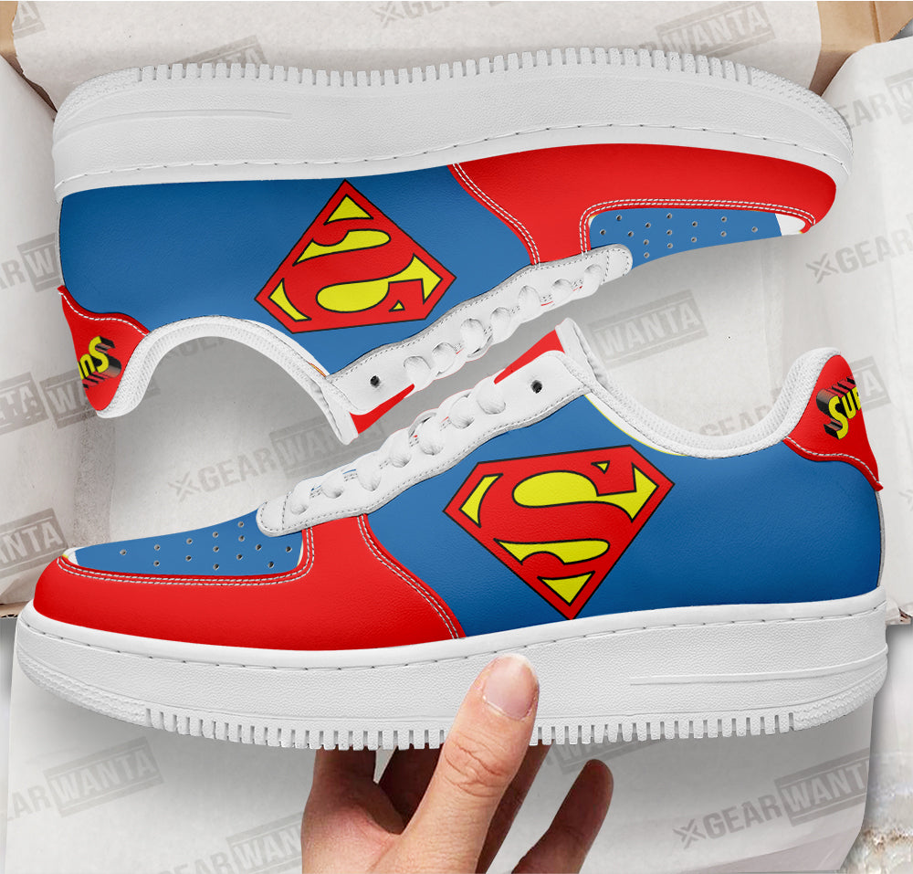 Superman Air Sneakers NAF Custom Super Hero-Gear Wanta