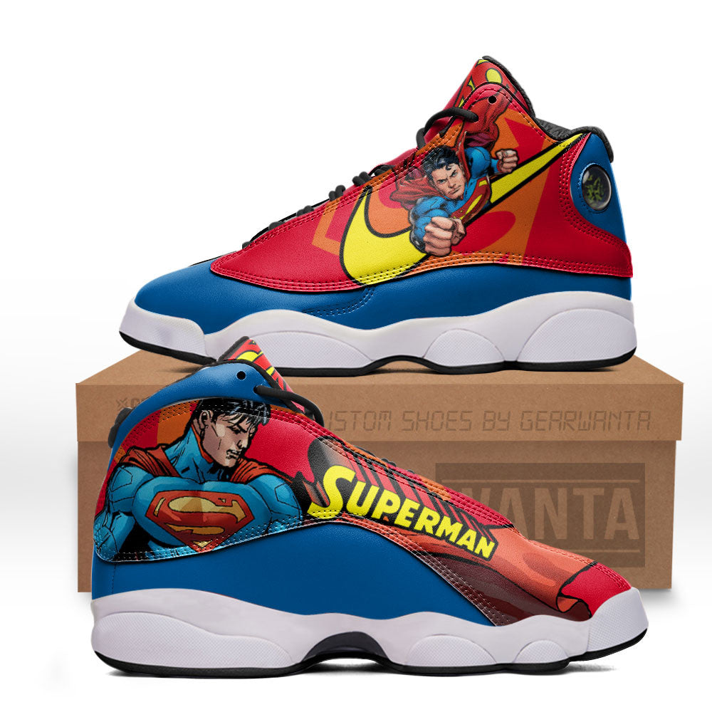 Superman J13 Sneakers Super Heroes Custom Shoes-Gear Wanta