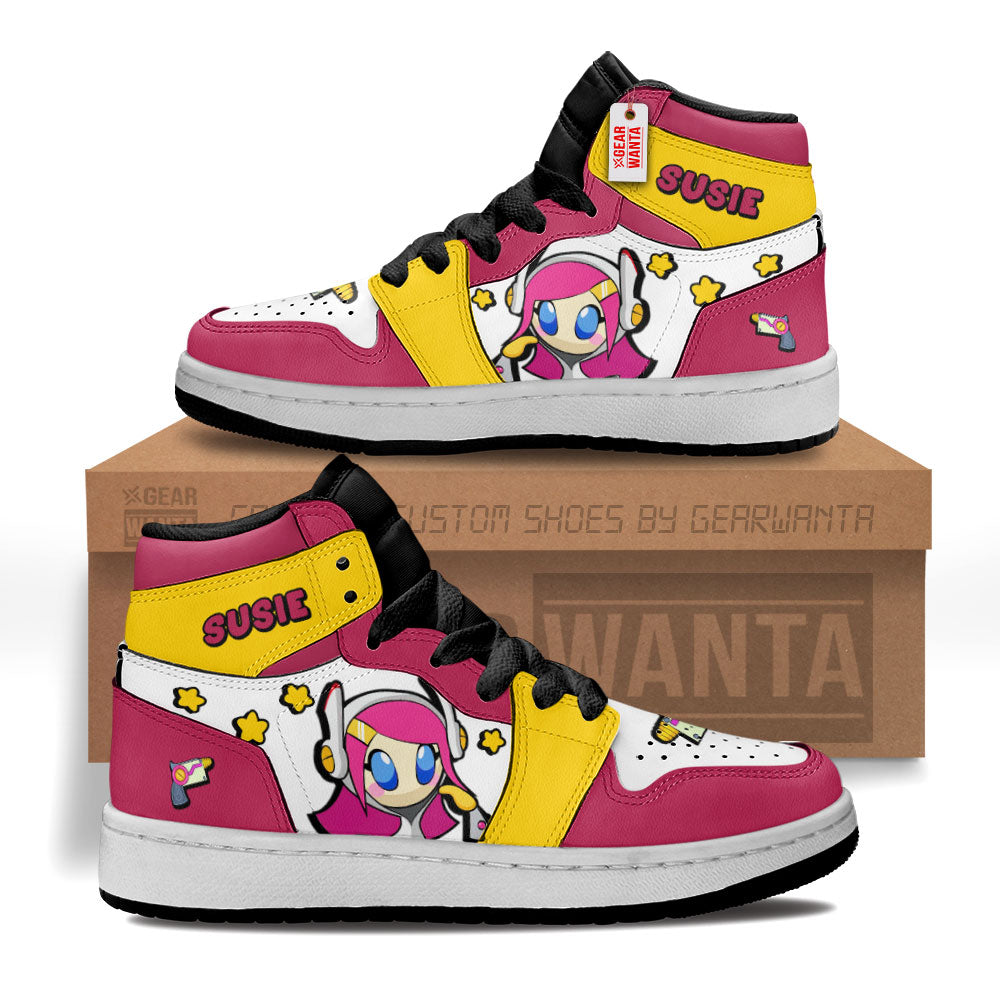 Susie Kirby Kid Sneakers Custom For Kids-Gear Wanta