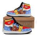 Sword Man Mega Man Kid Sneakers Custom For Kids-Gear Wanta