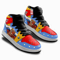 Sword Man Mega Man Kid Sneakers Custom For Kids-Gear Wanta