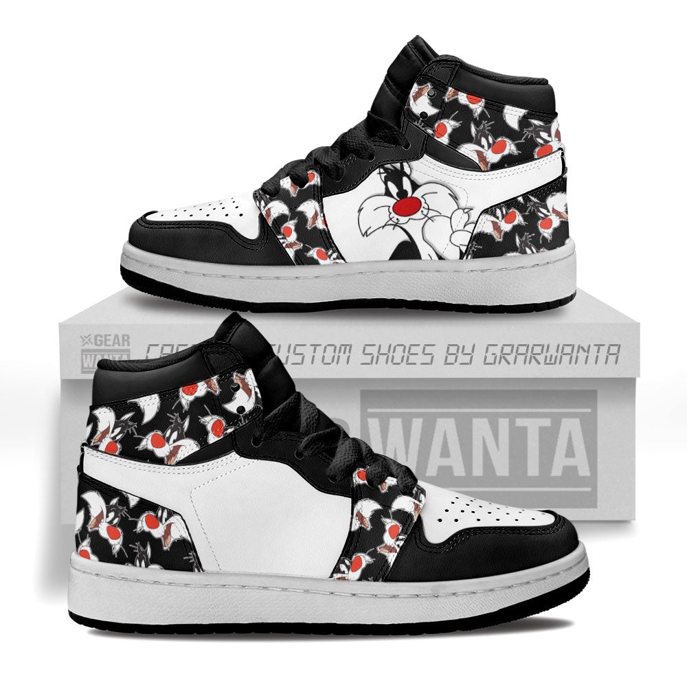 Sylvester The Cat Kid J1s Sneakers Cartoon Collection - Gearwanta.com