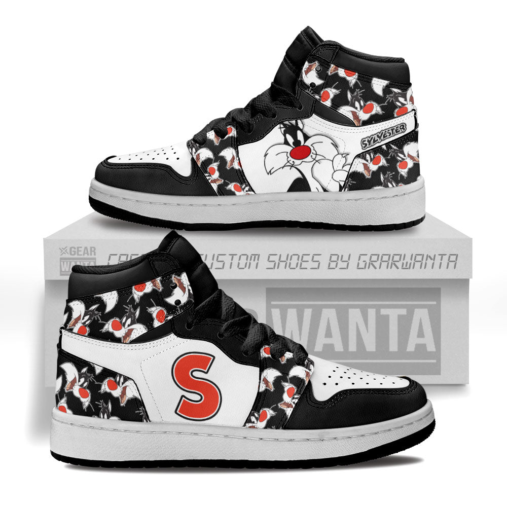 Sylvester The Cat Kid J1s Sneakers Cartoon Collection - Gearwanta.com