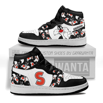 Sylvester The Cat Kid J1s Sneakers Cartoon Collection - Gearwanta.com