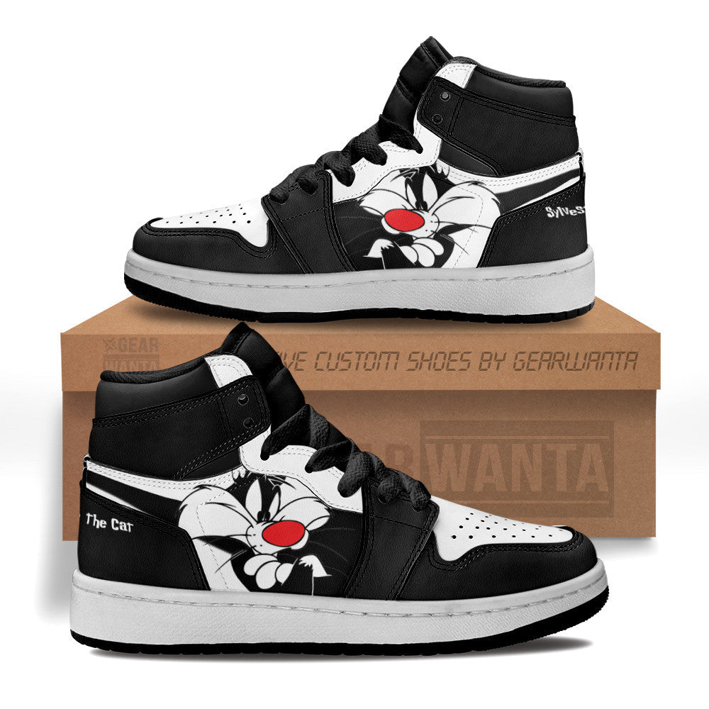 Sylvester the Cat Kid Sneakers Custom-Gear Wanta