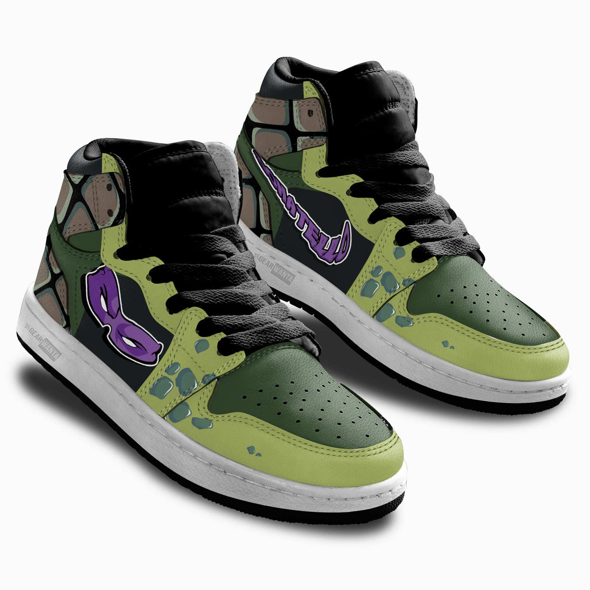 TMNT Donatello Mask Kid J1 Shoes Teenage Mutant Ninja Turtles-Gear Wanta