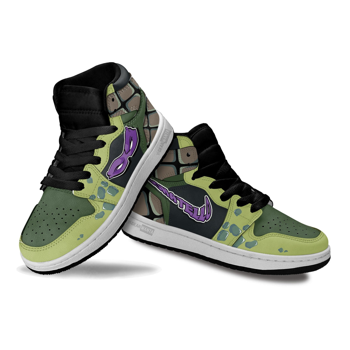 TMNT Donatello Mask Kid J1 Shoes Teenage Mutant Ninja Turtles-Gear Wanta