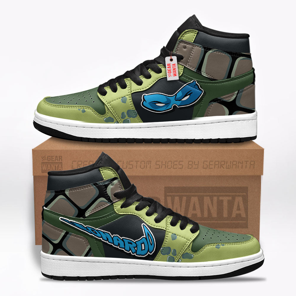 TMNT Leonardo Mask J1 Shoes Teenage Mutant Ninja Turtles-Gear Wanta