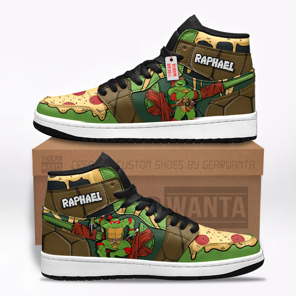 Raphael Teenage Mutant Ninja Turtles J1 Shoes Custom TT25-Gear Wanta